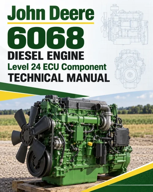 John Deere 6068 Diesel Engine Level 24 ECU Component Technical Manual (CTM114719) John Deere 6068 Diesel Engine Level 24 ECU Component Technical Manual (CTM114719)