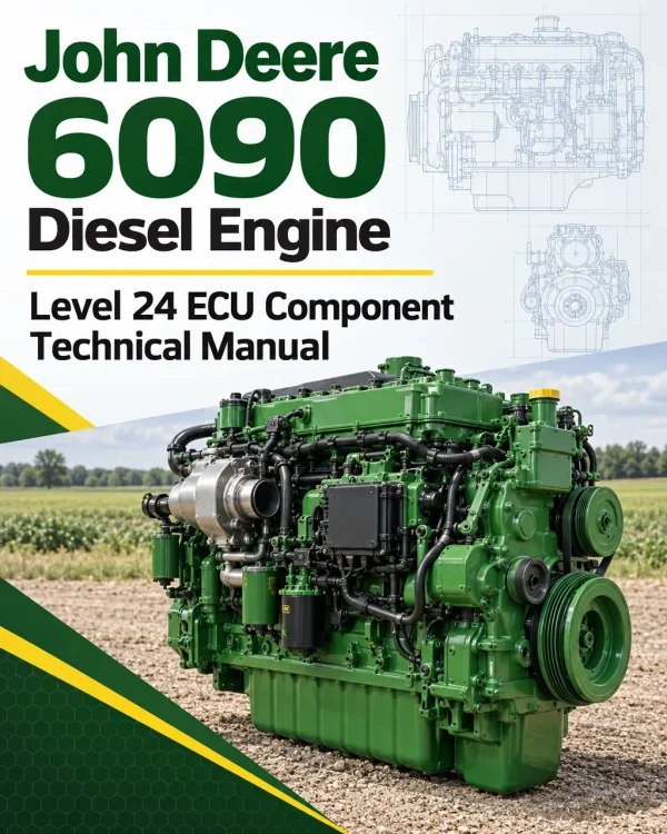 John Deere 6090 Diesel Engine Level 24 ECU Component Technical Manual (CTM115419) John Deere 6090 Diesel Engine Level 24 ECU Component Technical Manual (CTM115419)