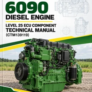 John Deere 6090 Diesel Engine Level 25 ECU Component Technical Manual (CTM139119)
