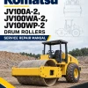 Komatsu JV100A-2, JV100WA-2, JV100WP-2 Drum Rollers Manual Komatsu JV100A-2, JV100WA-2, JV100WP-2 Drum Rollers Manual