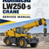 Komatsu LW250-5 Crane Service Manual Komatsu LW250-5 Crane Service Manual