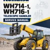 Komatsu WH714-1, WH716-1 Telescopic Handler Service Manual Komatsu WH714-1, WH716-1 Telescopic Handler Service Manual