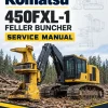Komatsu 450FXL-1 Feller Buncher Service Manual Komatsu 450FXL-1 Feller Buncher Service Manual