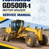Komatsu GD500R-1 Motor Grader Service Manual Komatsu GD500R-1 Motor Grader Service Manual