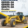 Komatsu GD555-3A, GD655-3A, GD675-3A Grader Service Manual Komatsu GD555-3A, GD655-3A, GD675-3A Grader Service Manual