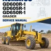 Komatsu GD600R-1, GD605R-1, GD650R-1 Grader Service Manual Komatsu GD600R-1, GD605R-1, GD650R-1 Grader Service Manual