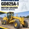 Komatsu GD825A-1 Motor Grader Service Manual Komatsu GD825A-1 Motor Grader Service Manual