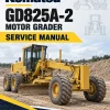 Komatsu GD825A-2 Motor Grader Service Manual