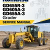 Komatsu GD655R-3, GD605A-3, GD655A-3 Grader Service Manual Komatsu GD655R-3, GD605A-3, GD655A-3 Grader Service Manual