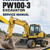 Komatsu PW100-3 Excavator Service Manual Komatsu PW100-3 Excavator Service Manual
