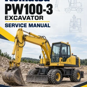 Komatsu PW100-3 Excavator Service Manual Komatsu PW100-3 Excavator Service Manual