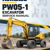 Komatsu PW05-1 Excavator Service Manual Komatsu PW05-1 Excavator Service Manual