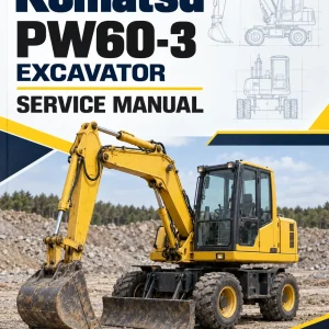 Komatsu PW60-3 Excavator Service Manual Komatsu PW60-3 Excavator Service Manual