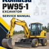Komatsu PW95-1 Excavator Service Manual Komatsu PW95-1 Excavator Service Manual