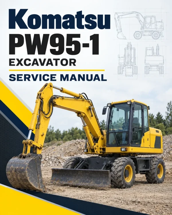 Komatsu PW95-1 Excavator Service Manual Komatsu PW95-1 Excavator Service Manual