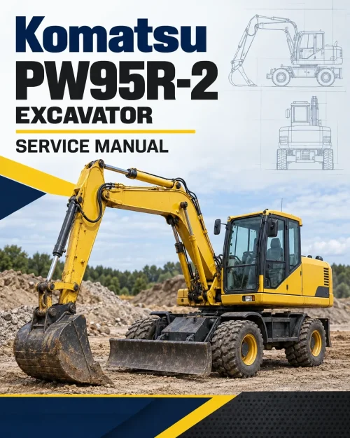 Komatsu PW95R-2 Excavator Service Manual Komatsu PW95R-2 Excavator Service Manual