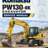 Komatsu PW130-6K Excavator Service Manual Komatsu PW130-6K Excavator Service Manual