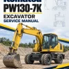 Komatsu PW130-7K Excavator Service Manual Komatsu PW130-7K Excavator Service Manual