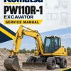 Komatsu PW110R-1 Excavator Service Manual Komatsu PW110R-1 Excavator Service Manual