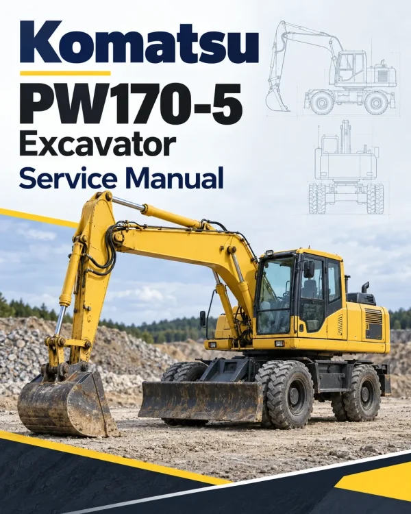 Komatsu PW170-5 Excavator Service Manual Komatsu PW170-5 Excavator Service Manual