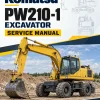 Komatsu PW210-1 Excavator Service Manual Komatsu PW210-1 Excavator Service Manual