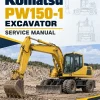 Komatsu PW150-1 Excavator Service Manual Komatsu PW150-1 Excavator Service Manual