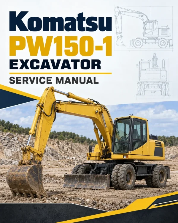 Komatsu PW150-1 Excavator Service Manual Komatsu PW150-1 Excavator Service Manual