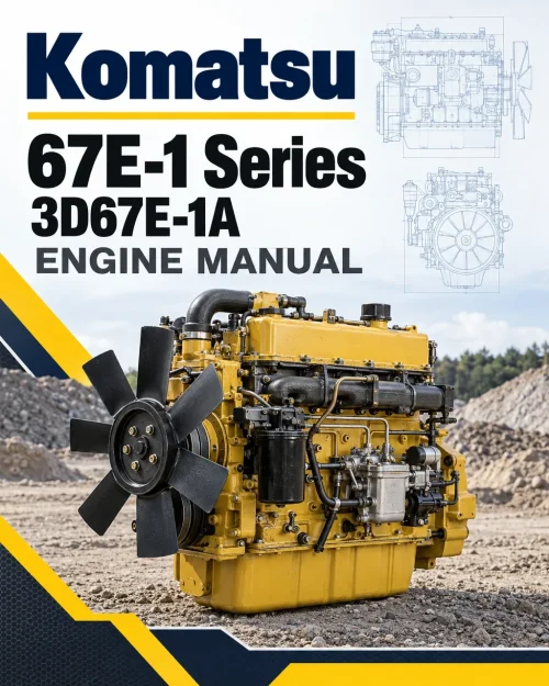 Komatsu 67E-1 Series 3D67E-1A Engine Manual Komatsu 67E-1 Series 3D67E-1A Engine Manual