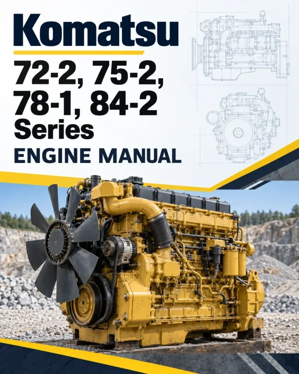 Komatsu 72-2, 75-2, 78-1, 84-2 Series Engine Manual