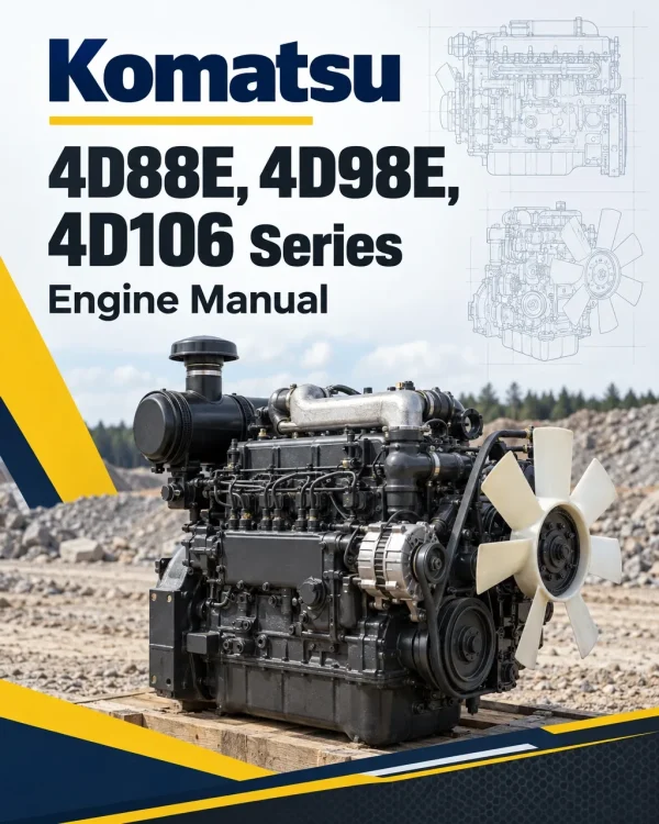 Komatsu 4D88E, 4D98E, 4D106 Series Engine Manual Komatsu 4D88E, 4D98E, 4D106 Series Engine Manual
