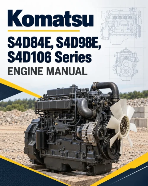 Komatsu S4D84E, S4D98E, S4D106 Series Engine Manual Komatsu S4D84E, S4D98E, S4D106 Series Engine Manual