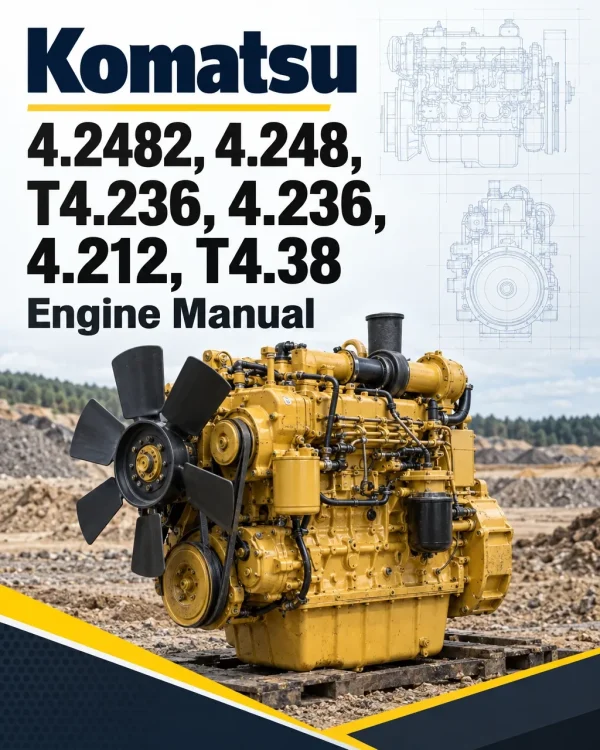 Komatsu 4.2482, 4.248, T4.236, 4.236, 4.212, T4.38 Engine Manual Komatsu 4.2482, 4.248, T4.236, 4.236, 4.212, T4.38 Engine Manual