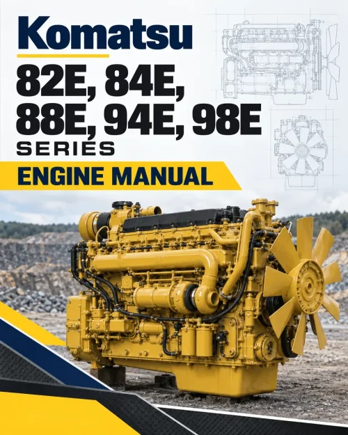 Komatsu 82E, 84E, 88E, 94E, 98E Series Engine Manual Komatsu 82E, 84E, 88E, 94E, 98E Series Engine Manual