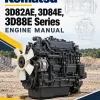 Komatsu 3D82AE, 3D84E, 3D88E Series Engine Manual Komatsu 3D82AE, 3D84E, 3D88E Series Engine Manual