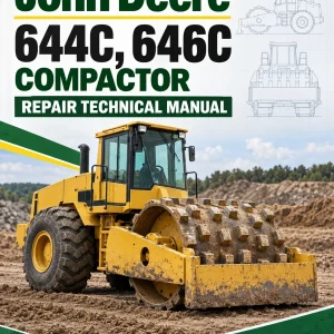 John Deere 644C, 646C Compactor Repair Technical Manual (TM1229)