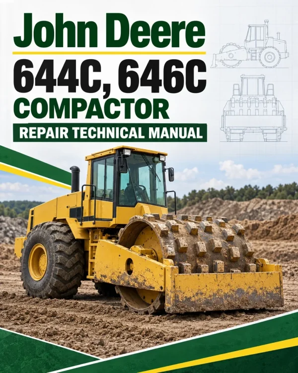 John Deere 644C, 646C Compactor Repair Technical Manual (TM1229)