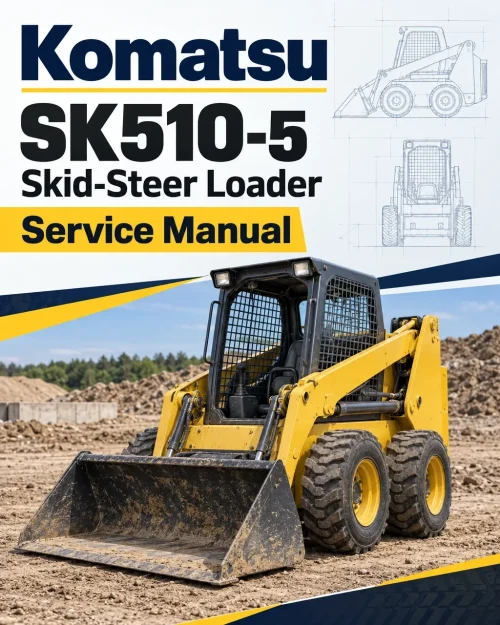 Komatsu SK510-5 Skid-Steer Loader Service Manual Komatsu SK510-5 Skid-Steer Loader Service Manual
