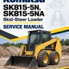Komatsu SK815-5N, SK815-5NA Skid-Steer Loader Service Manual Komatsu SK815-5N, SK815-5NA Skid-Steer Loader Service Manual