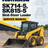 Komatsu SK714-5, SK815-5 Skid-Steer Loader Service Manual Komatsu SK714-5, SK815-5 Skid-Steer Loader Service Manual