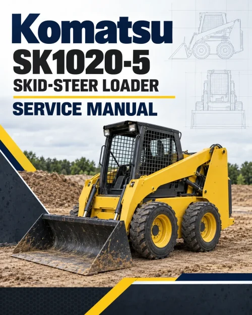 Komatsu SK1020-5 Skid-Steer Loader Service Manual Komatsu SK1020-5 Skid-Steer Loader Service Manual
