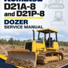 Komatsu D21A-8 and D21P-8 Dozer Service Manual