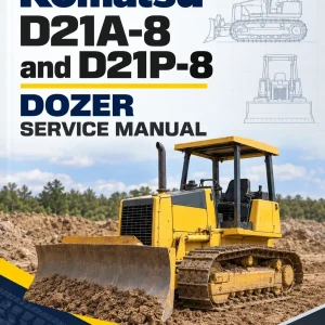 Komatsu D21A-8 and D21P-8 Dozer Service Manual