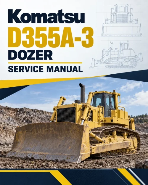 Komatsu D355A-3 Dozer Service Manual Komatsu D355A-3 Dozer Service Manual