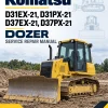Komatsu D31EX-21, D31PX-21, D37EX-21, D37PX-21 Dozer Manual Komatsu D31EX-21, D31PX-21, D37EX-21, D37PX-21 Dozer Manual