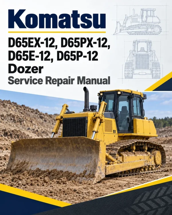 Komatsu D65EX-12, D65PX-12, D65E-12, D65P-12 Dozer Manual Komatsu D65EX-12, D65PX-12, D65E-12, D65P-12 Dozer Manual