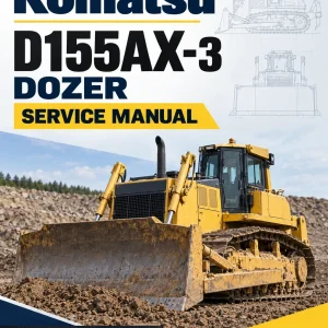 Komatsu D155AX-3 Dozer Service Manual Komatsu D155AX-3 Dozer Service Manual