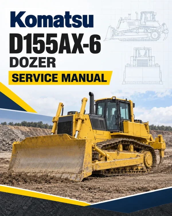 Komatsu D155AX-6 Dozer Service Manual Komatsu D155AX-6 Dozer Service Manual