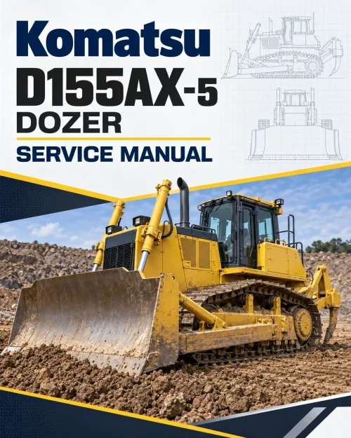 Komatsu D155AX-5 Dozer Service Manual Komatsu D155AX-5 Dozer Service Manual