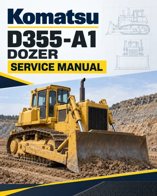 Komatsu D355-A1 Dozer Service Manual