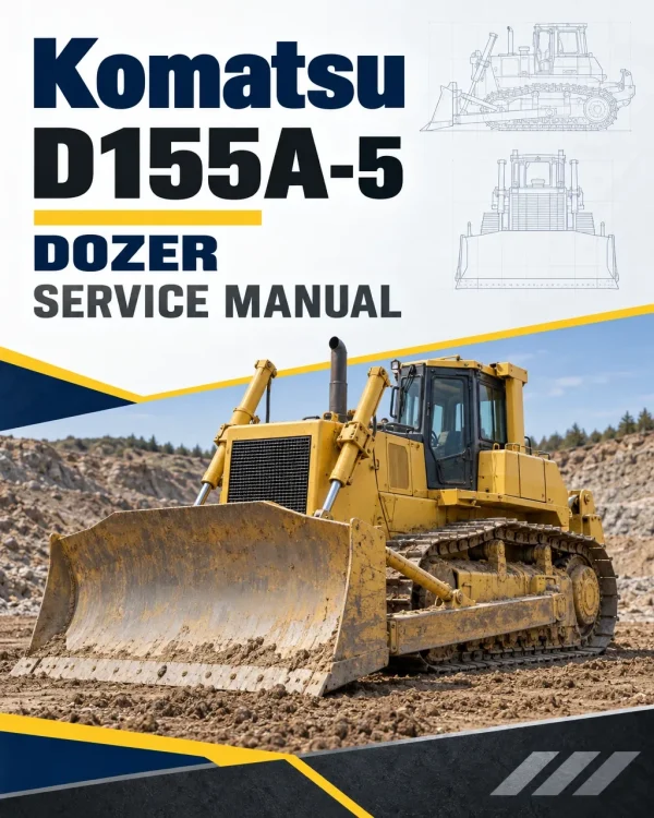 Komatsu D155A-5 Dozer Service Manual Komatsu D155A-5 Dozer Service Manual